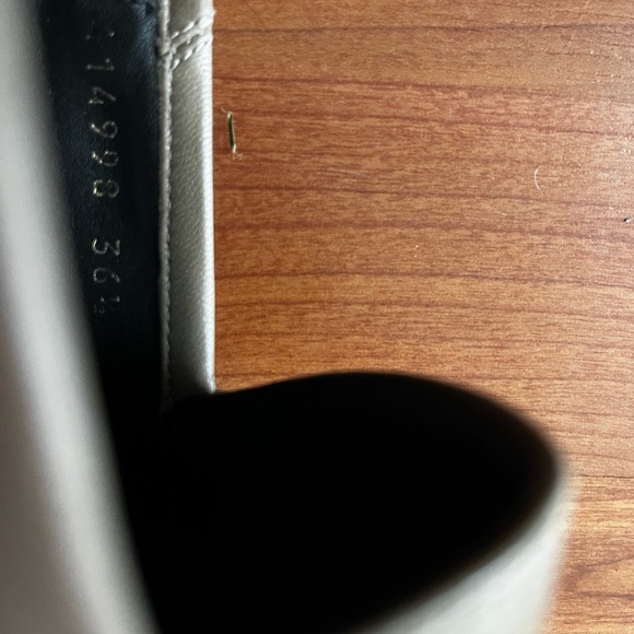 Beige Gucci jordaan loafers size 36.5 (approx US 6.5) - Picture 4 of 16